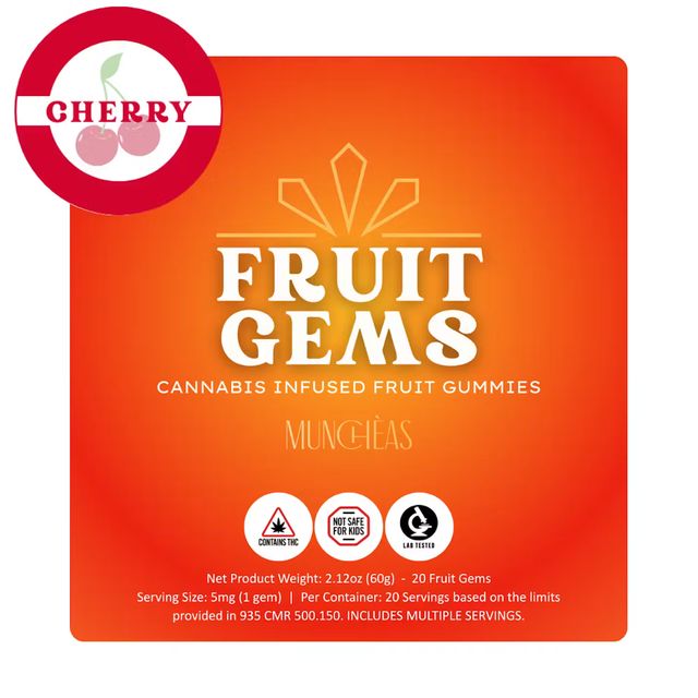 Fruit Gems - Cherry Green Gold Group
