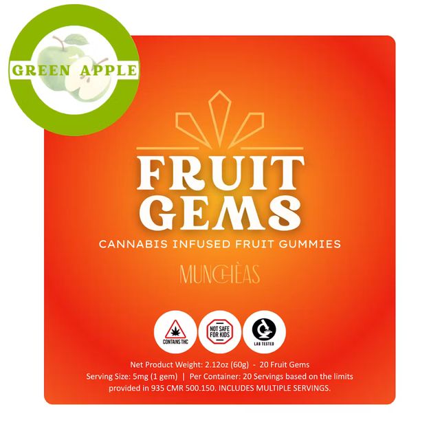 Fruit Gems - Green Apple Green Gold Group