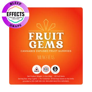 Fruit Gems - Grape - Sleep Green Gold Group