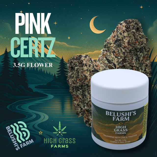 Pink Certz Belushi's Farms