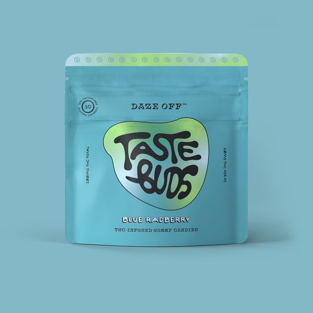 Taste Buds Blue Radberry Daze Off