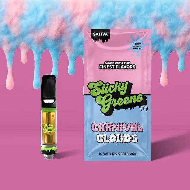 Carnival Clouds Sticky Greens