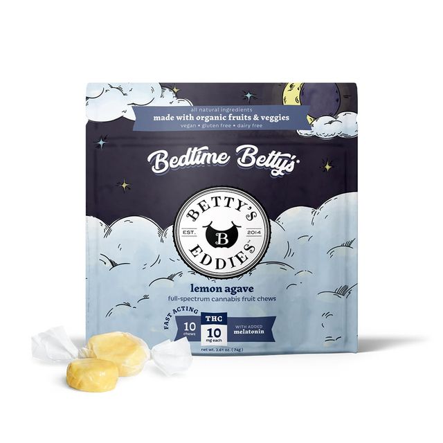 Bedtime Betty's Lemon Agave with Melatonin Betty'S Eddies