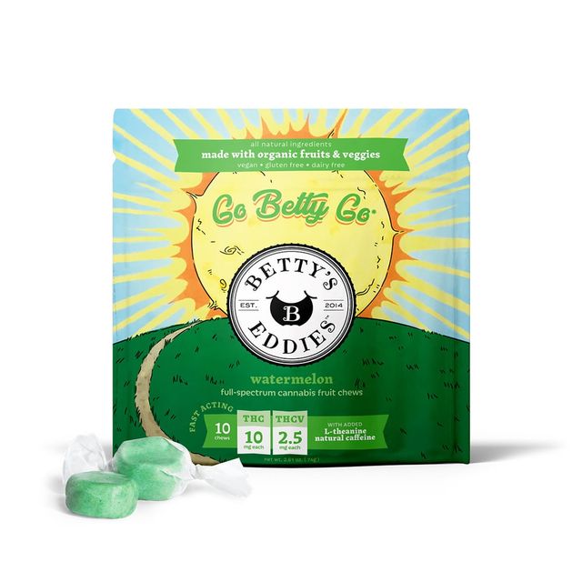 Go Betty Go Watermelon 4:1 THC:THCv Betty'S Eddies