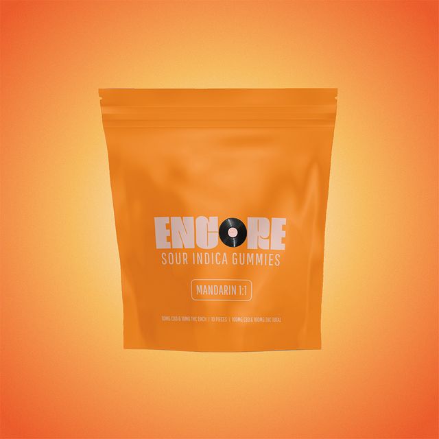 Sour Mandarin Encore Edibles