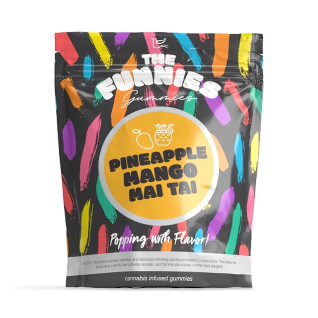 Pineapple Mango Mai Tai The Funnies Gummies Pineapple Mango Mai Tai The Funnies Gummies