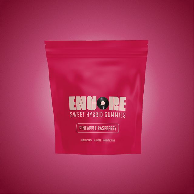Pineapple Raspberry Gummies Encore Edibles