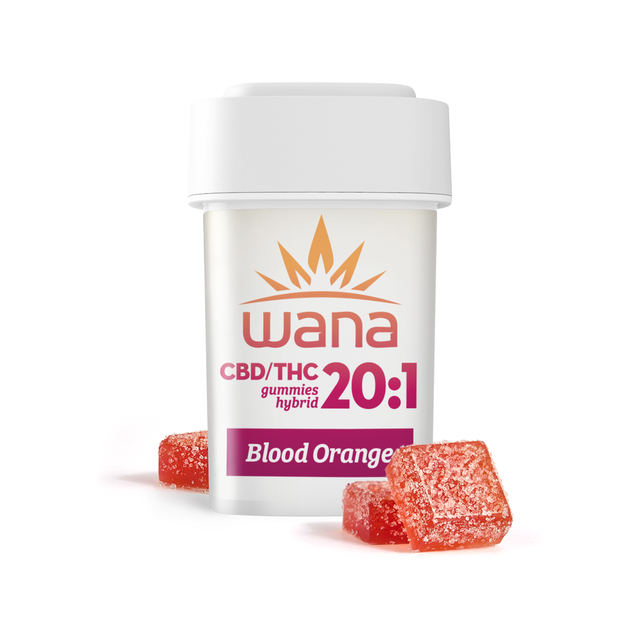 Sour Blood Orange 20:1 CBD:THC Wana Sour Blood Orange 20:1 CBD:THC Wana