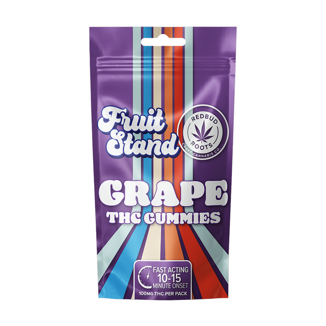 Grape Gummies Fruit Stand