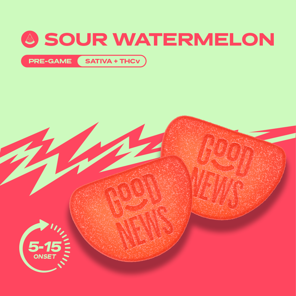 Pre-Game Sour Watermelon 1:2 THC:THCV
