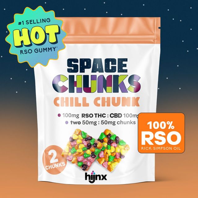 Space Chunk Chill 1:1 THC:CBD Hijnx