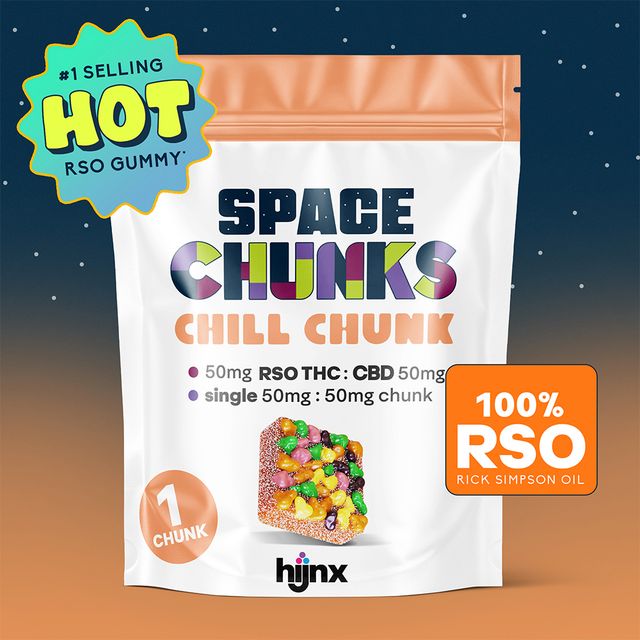 Space Chunk Chill 1:1 THC:CBD Hijnx