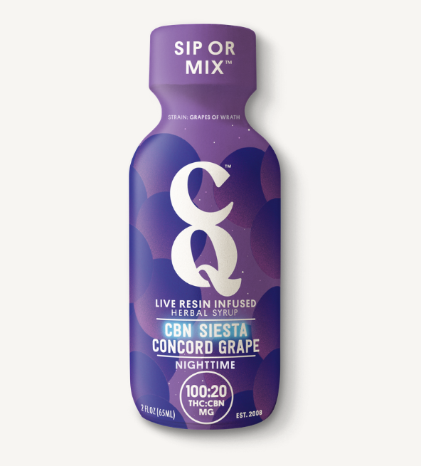 Concord Grape Siesta LLR 5:1 THC:CBN Cannabis Quenchers Concord Grape Siesta LLR 5:1 THC:CBN Cannabis Quenchers