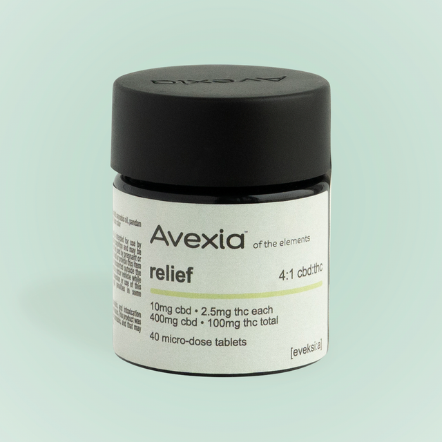 Relief 4:1 CBD:THC Avexia