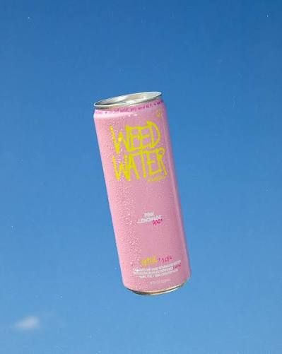Sparkling - Pink Lemonade Haze (Sativa) - 12oz Can Weed Water