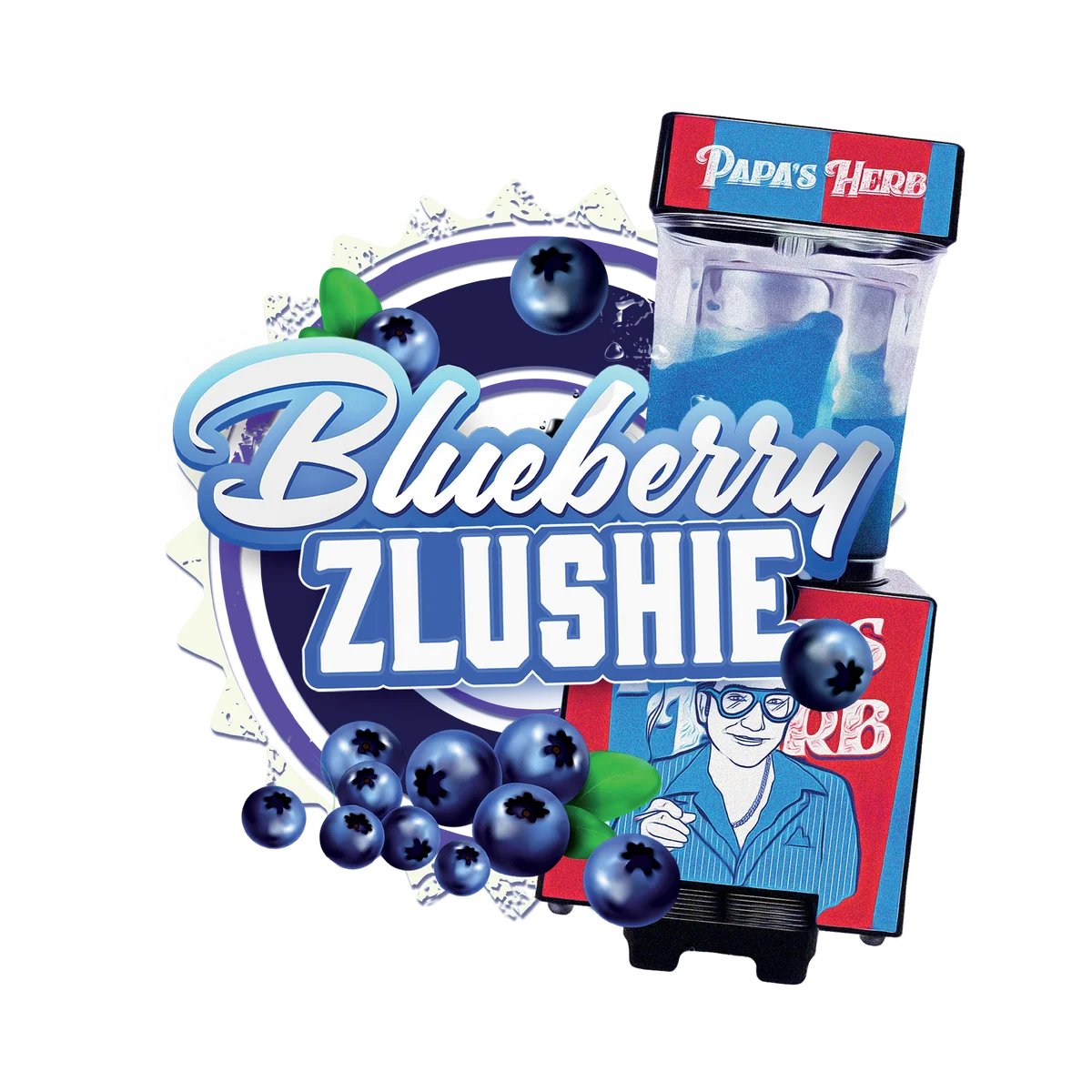 Blueberry Zlushie Papa's Herb