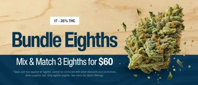 Cannabis Promo, Cannabis Sales, Cannabis Discounts, Cannabis on Sale, Mix N' Match 3.5g: 3 for $60