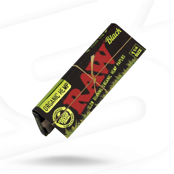 Organic Hemp Black Rolling Paper RAW