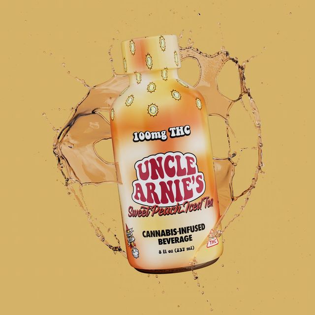 Sweet Peach Iced Tea Uncle Arnie's