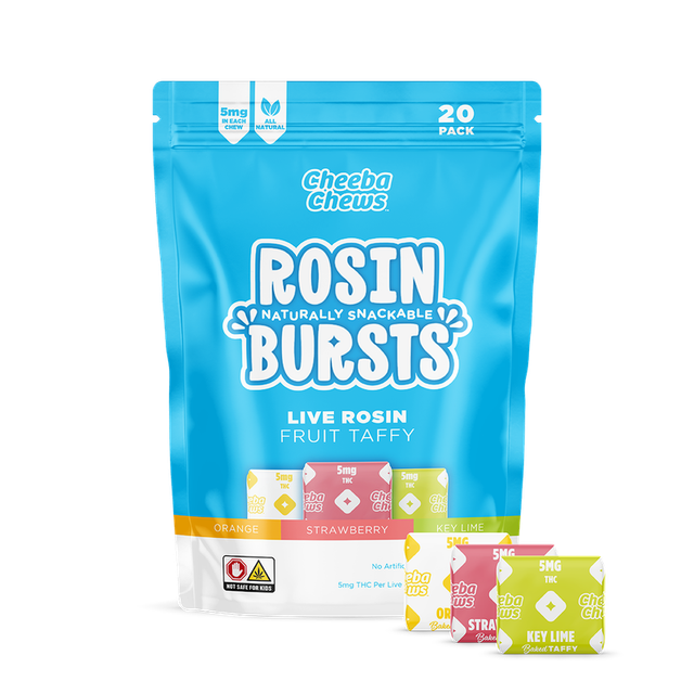 Live Rosin Bursts | Fruit Cheeba Chews