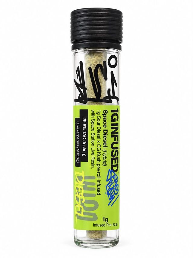 Space Diesel (Sour Diesel x OG Haze w/ Space Station Resin) Luci