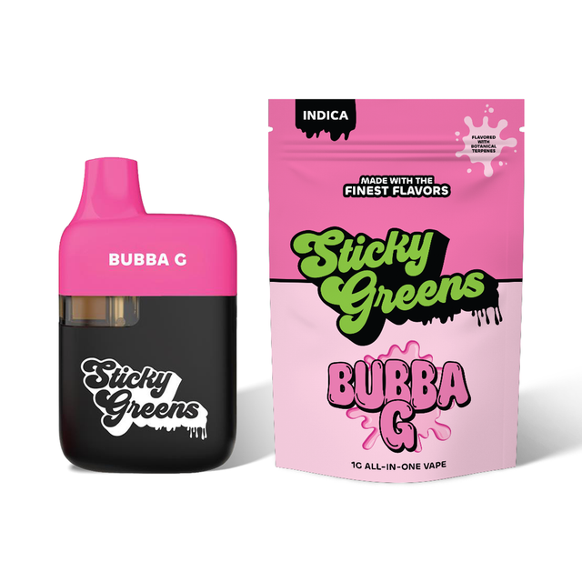 Bubba G Indica Sticky Greens