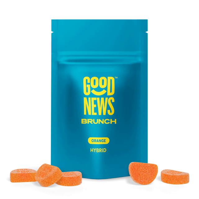Brunch Orange Gummies Good News