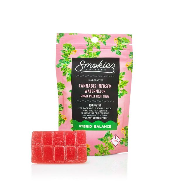 Watermelon Single Scored Smokiez