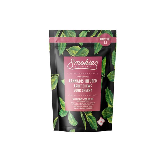 Sour Cherry Fruit Chews Smokiez