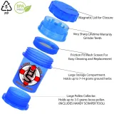 HerbSaver On Go Plastic Grinder
