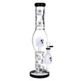Glow In Dark Ghosty Glass Water Pipe