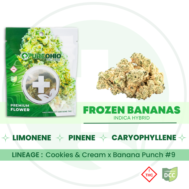 Frozen Bananas Pure Ohio Wellness