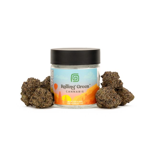 Jet Fuel 3.5g jar Rolling Green