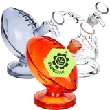 Foot Ballers Glass Water Pipe Assorted Colors