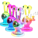 Snail Beastie Glass Dab Rig Colors Vary