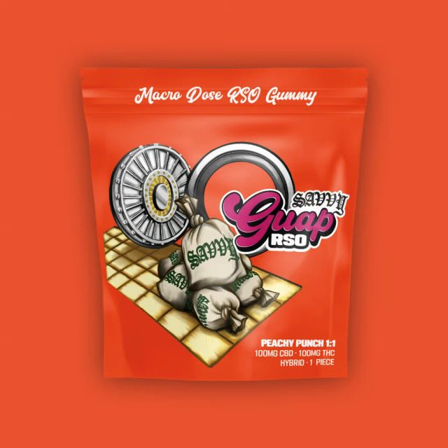 Guap RSO Peachy Punch Savvy