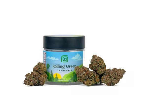 Pink Certz 3.5g Rolling Green