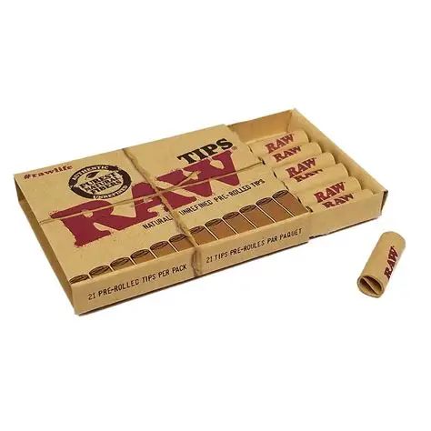 Preroll Tips (21ct.) Raw