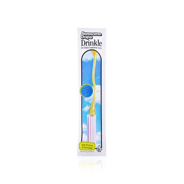 Rosin Concentrate Straw -S Awesome Dope