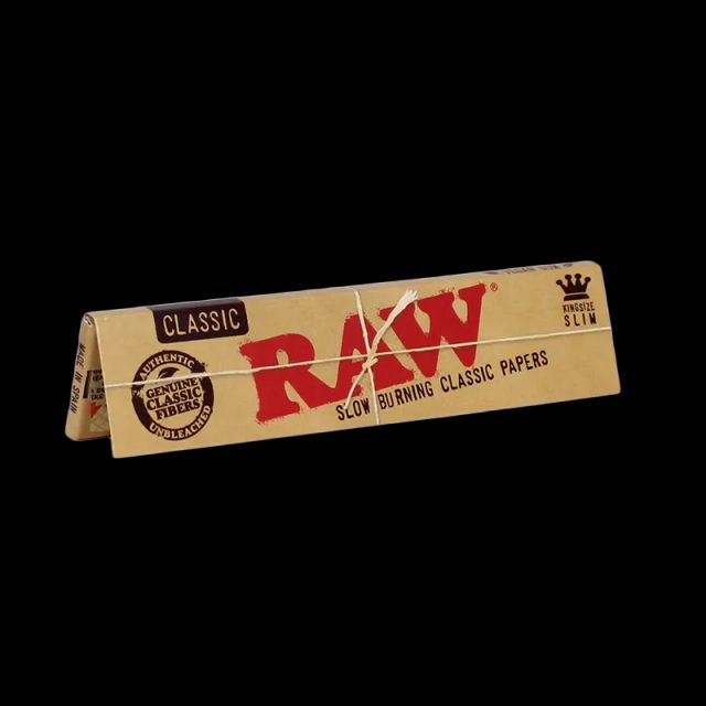 Classic King Size Slim Rolling Papers Raw
