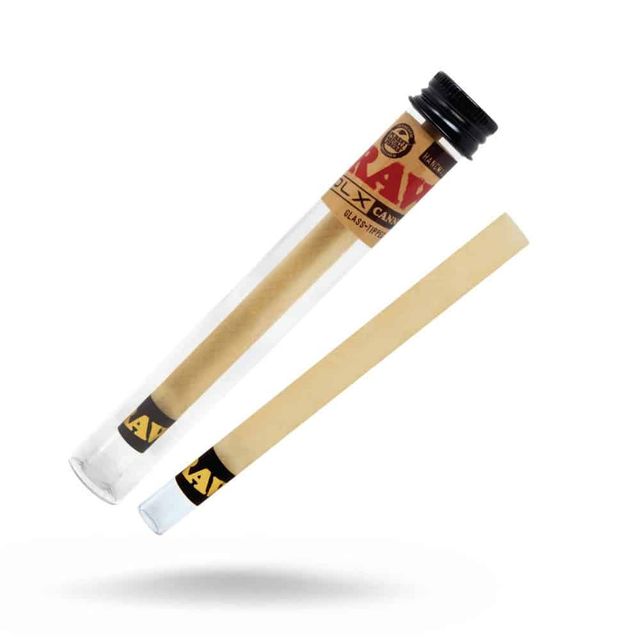 X Luxe Glass Tip Hand Rolled KS Cannon Raw