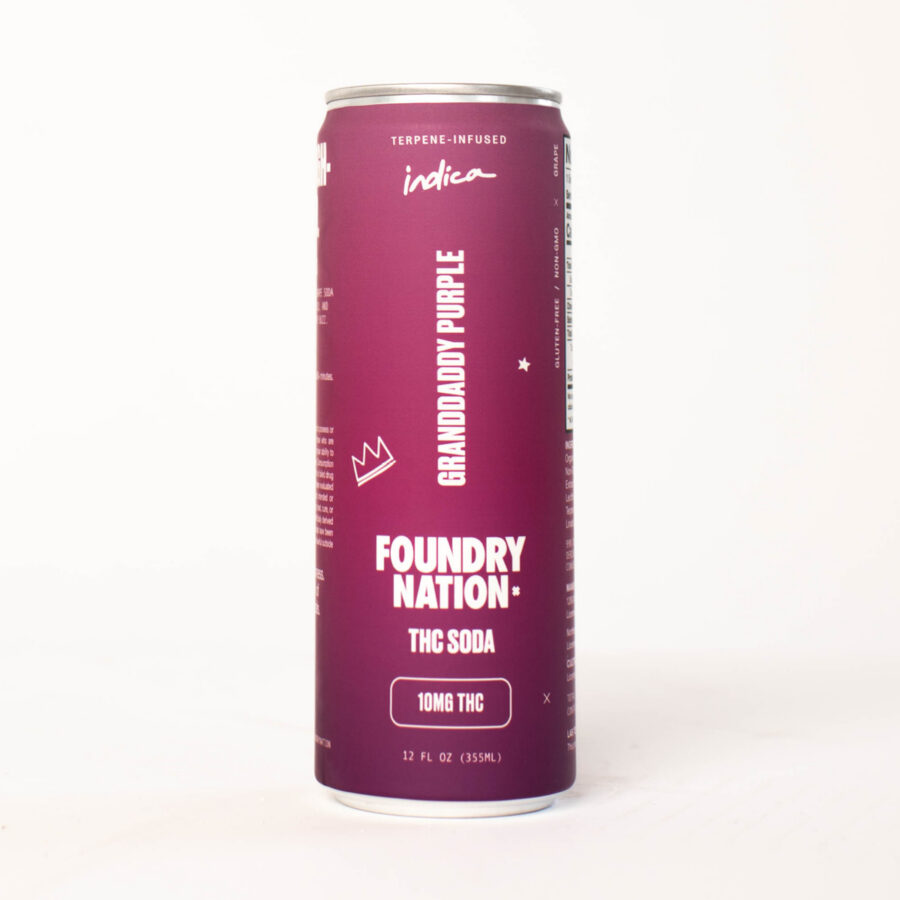 Foundry Granddaddy Purple THC Soda