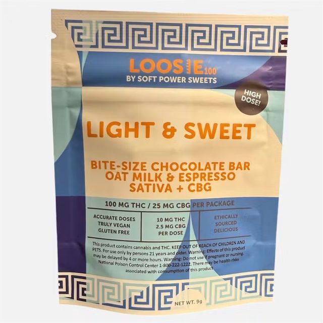 Loosie Light & Sweet Oat Milk & Espresso 4:1 THC:CBG Soft Power Sweets