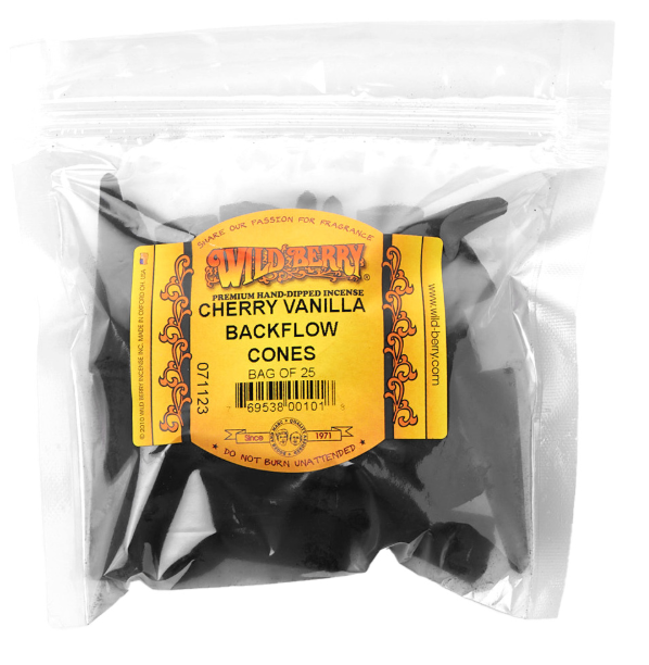 Backflow Incense Cones (Cherry Vanilla) Medusa