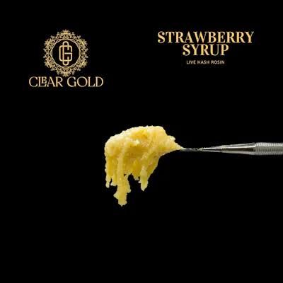 Strawberry Syrup Clear Gold Concentrates