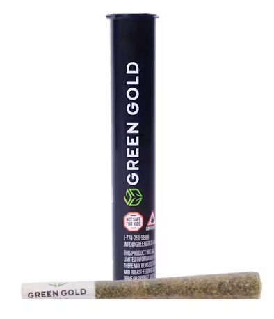 Big ChainZ Flower Green Gold