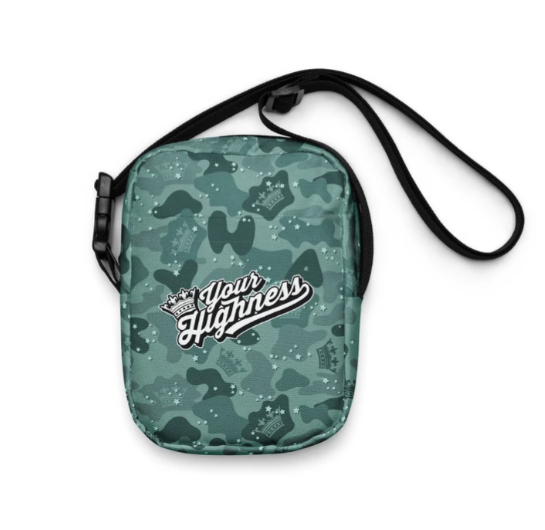 Ocean Camo Side Bag Your Highness