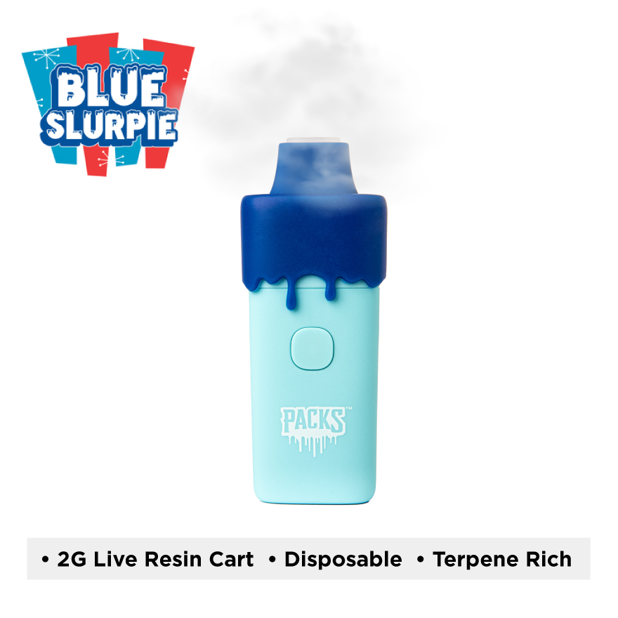 Packwoods Live Resin PacksPod | Blue Slurpie 2g Rec