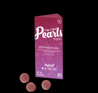 Pearls Pomegranate 4:1 CBD:THC Gron