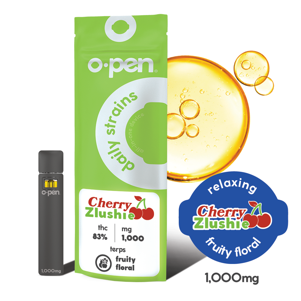 O.Pen Daily Strains All In One | Cherry Zlushie 1g Rec
